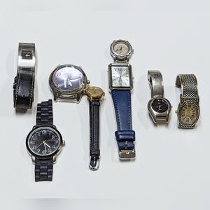 8 Vintage-Modern Broken/Non-Working Watch Lot